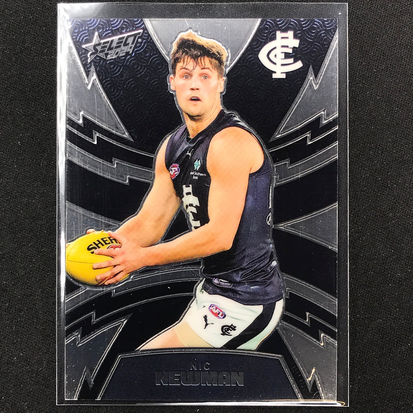 2024 Footy Stars Nic Newman Luminous Thunderbolt 128/599 No 59
