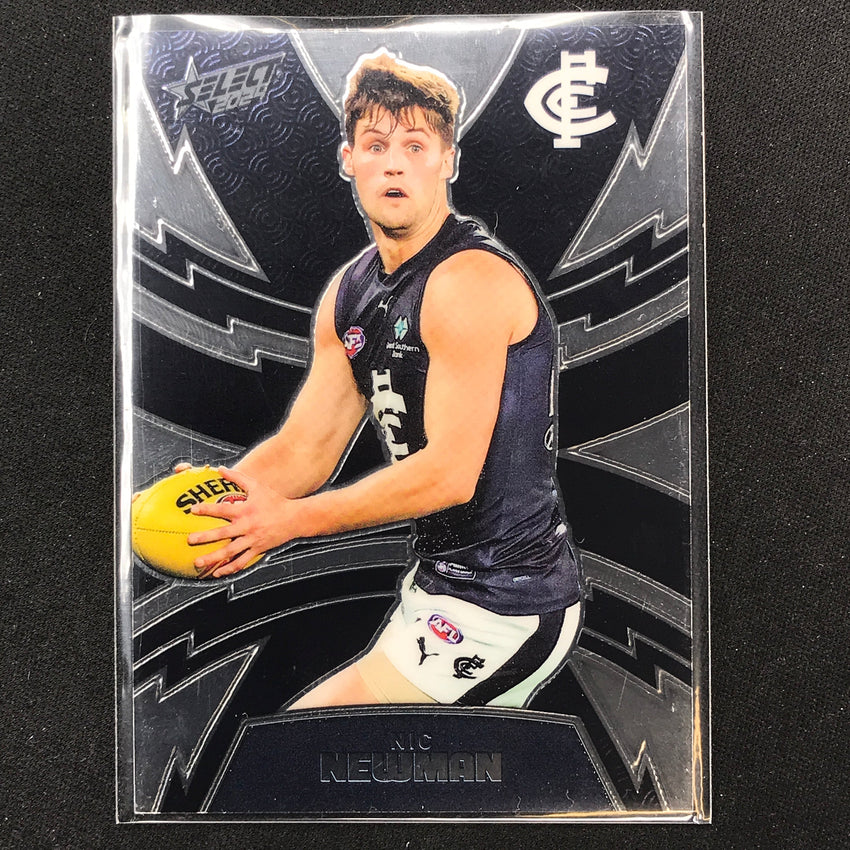 2024 Footy Stars Nic Newman Luminous Thunderbolt 325/599 No 59