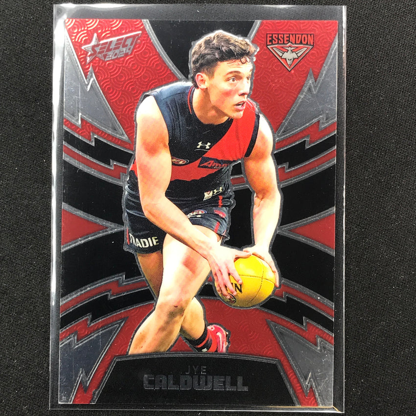 2024 Footy Stars Jye Caldwell Luminous Thunderbolt 139/599 No 89