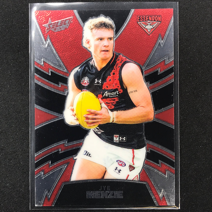 2024 Footy Stars Jye Menzie Luminous Thunderbolt 506/599 No 100