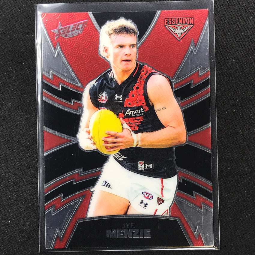 2024 Footy Stars Jye Menzie Luminous Thunderbolt 541/599 #100
