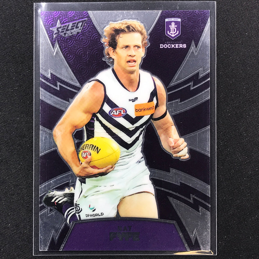 2024 Footy Stars Nat Fyfe Luminous Thunderbolt 586/599 No 119