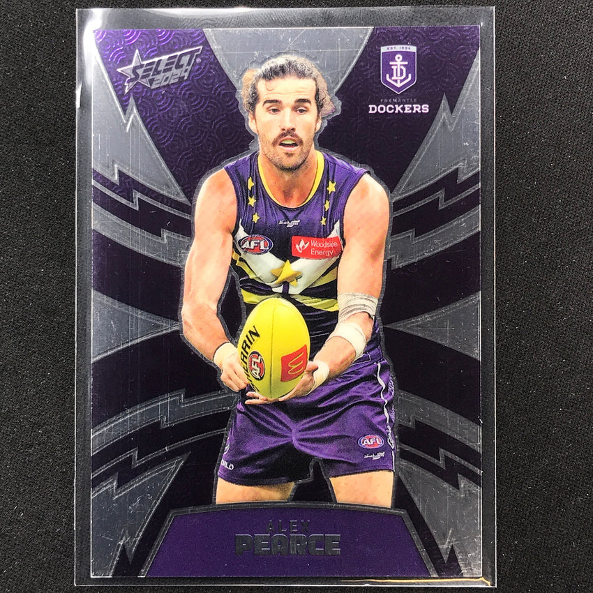 2024 Footy Stars Alex Pearce Luminous Thunderbolt 496/599 #125