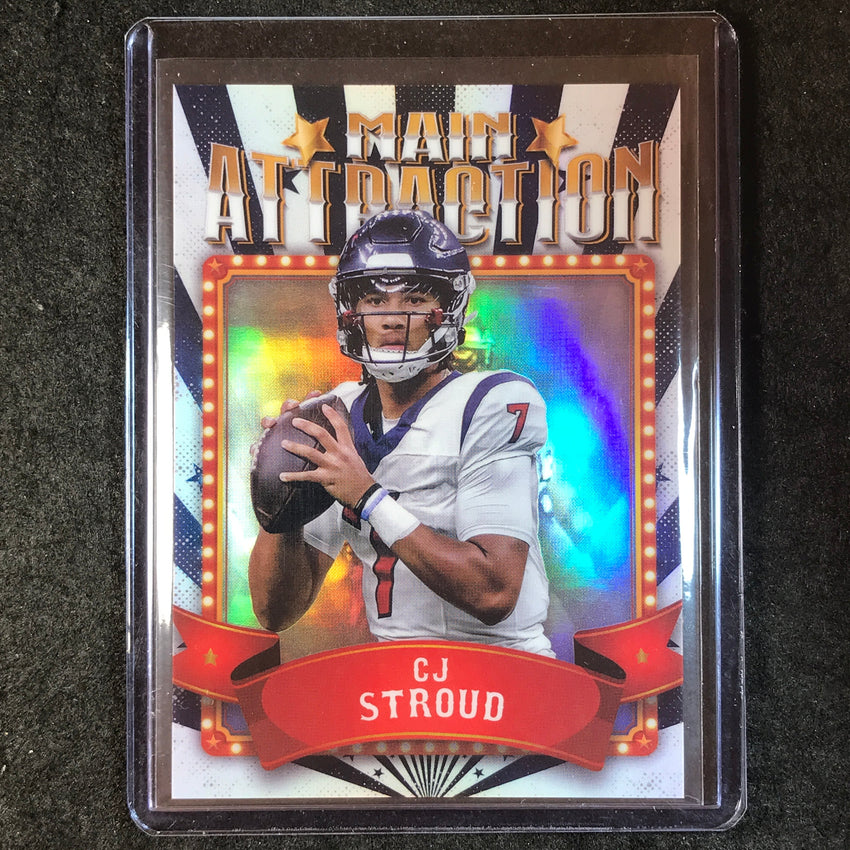 2024 Topps Finest NFL CJ STROUD Main Attraction SSP #1