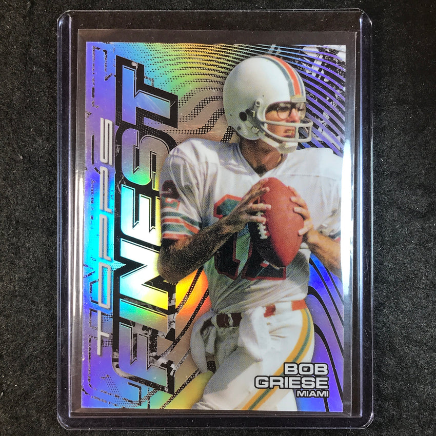 2024 Topps Finest NFL BOB GRIESE Mystery Finest SSP #8