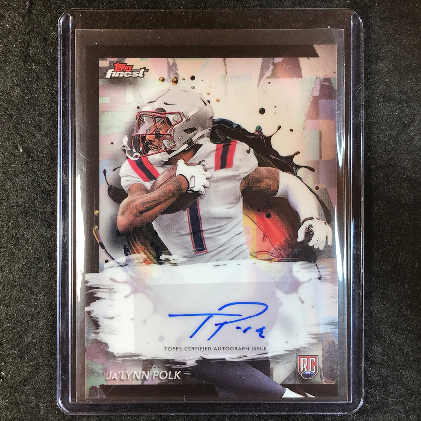 2024 Topps Finest NFL JA'LYNN POLK Rookie Finest Autograph Base #JP