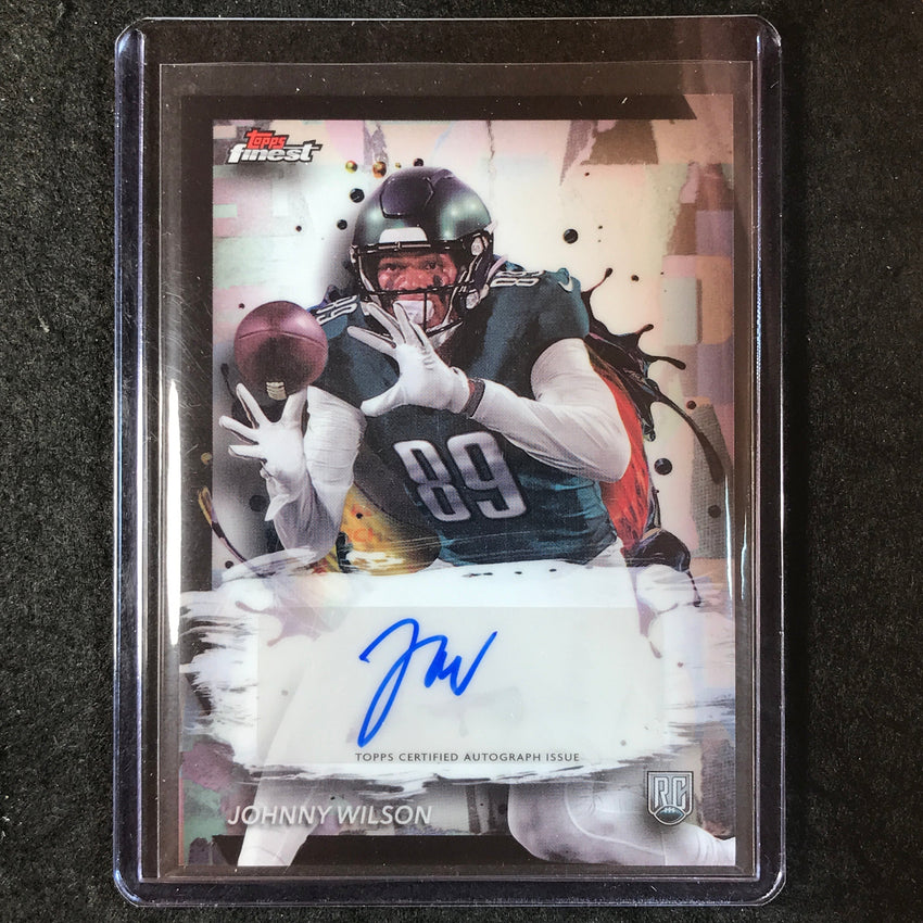 2024 Topps Finest NFL JOHNNY WILSON Rookie Finest Autograph Base #JW