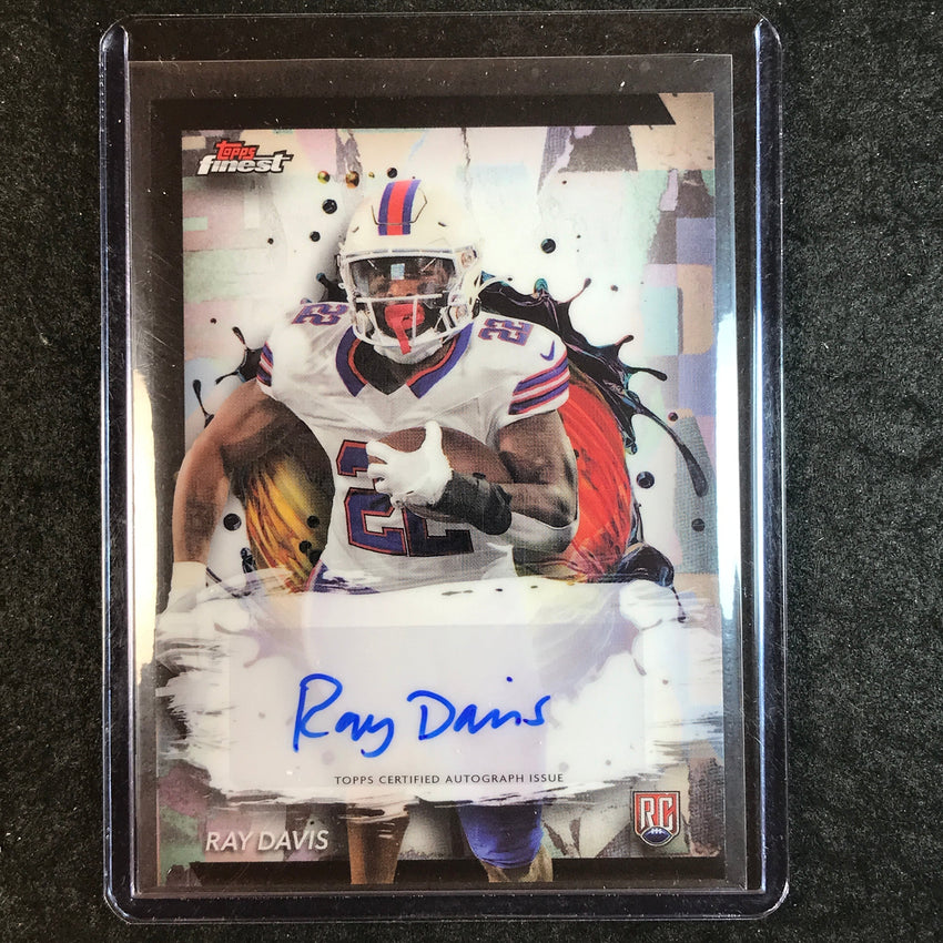 2024 Topps Finest NFL RAY DAVIS Rookie Finest Autograph Base #RAD