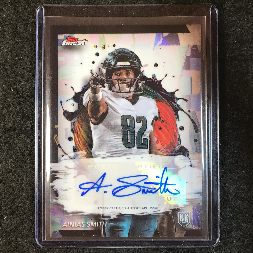 2024 Topps Finest NFL AINIAS SMITH Rookie Finest Autograph Refractor #AS
