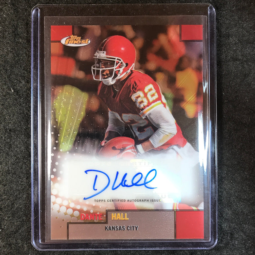 2024 Topps Finest NFL DANTE HALL Flashback Auto Base #DH