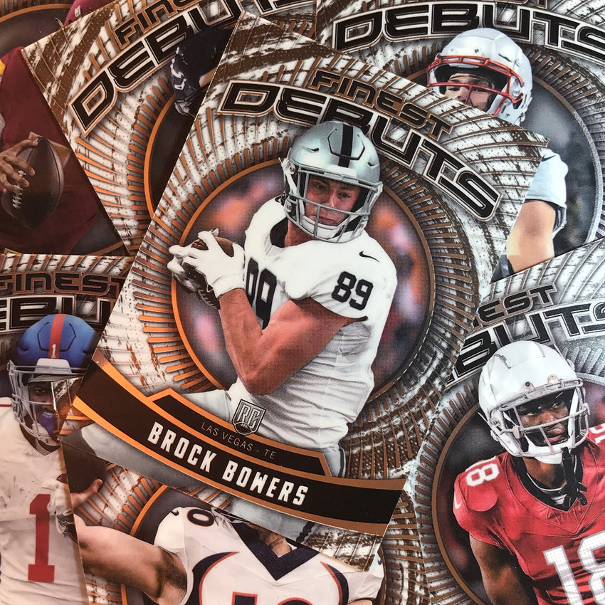 2024 Topps Finest NFL MICHAEL PRATT Debut Rookie Base #17