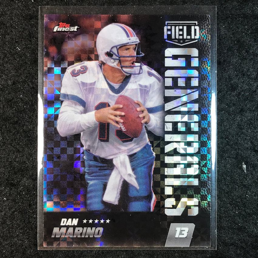 2024 Topps Finest NFL DAN MARINO Field Generals Checkerboard Refractor #5