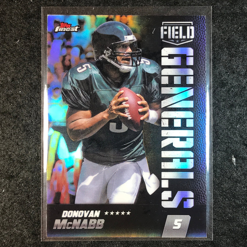 2024 Topps Finest NFL DONOVAN MCNABB Field Generals Silver Refractor #9