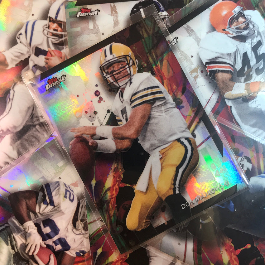 2024 Topps Finest NFL CHRISTIAN OKOYE Base Refractor Rare #300