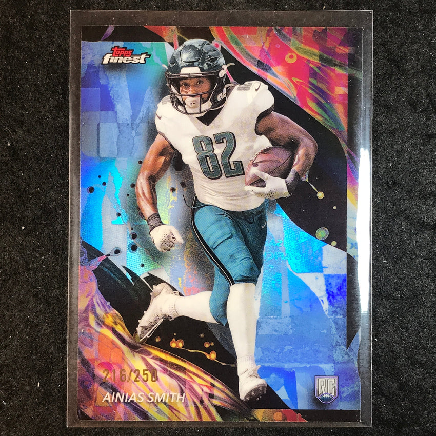 2024 Topps Finest NFL AINIAS SMITH Rookie Sky Blue Refractor 216/250 #199