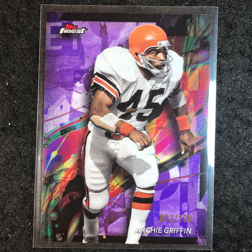 2024 Topps Finest NFL ARCHIE GRIFFIN Purple Refractor 82/250 #14