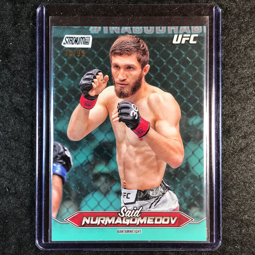 2025 Topps Stadium Club UFC SAID NURMAGOMEDOV Base Turqiose Foil 78/99 #45