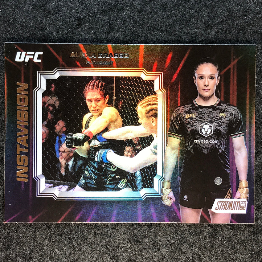 2025 Topps Stadium Club UFC ALEXA GRASSO Instavision Base #IV-8