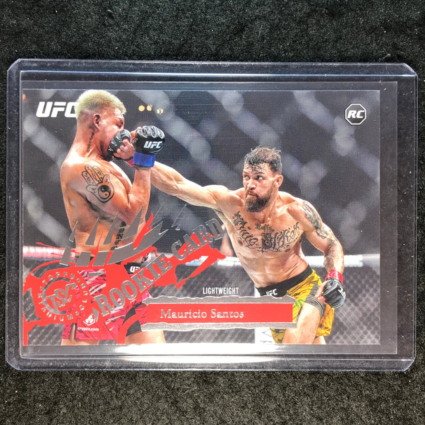 2025 Topps Stadium Club UFC MAURICIO SANTOS Rookie Design Variation SP #257