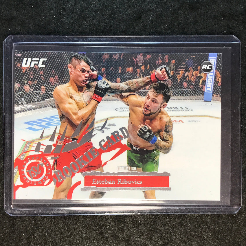 2025 Topps Stadium Club UFC ESTEBAN RIBOVICS Rookie Design Variation SP #288