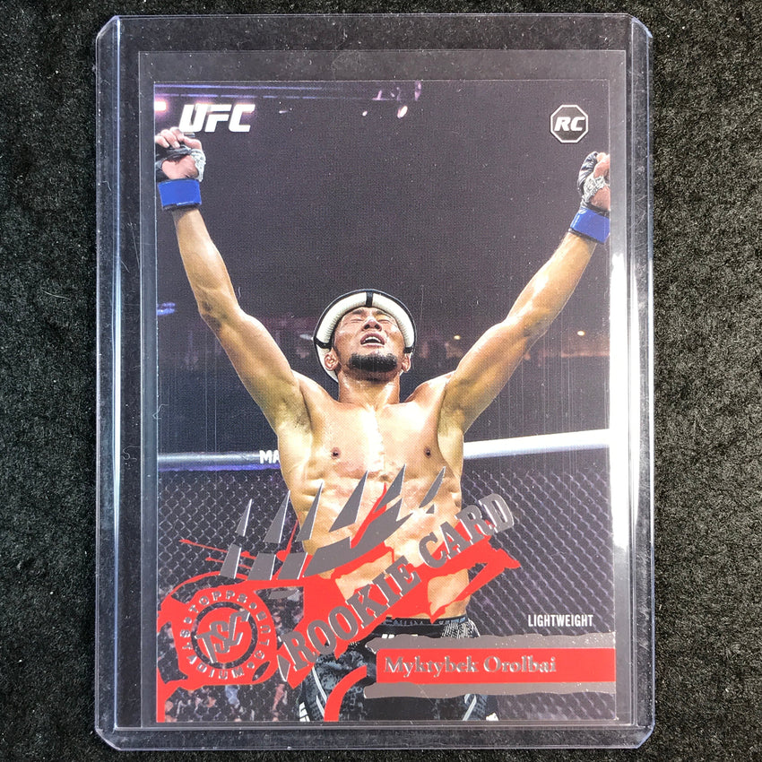 2025 Topps Stadium Club UFC MYKTYBEK OROLBAI Rookie Design Variation SP #289