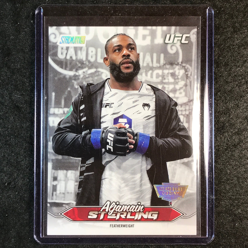 2025 Topps Stadium Club UFC ALJAMAIN STERLING Base Member's Only SP #50