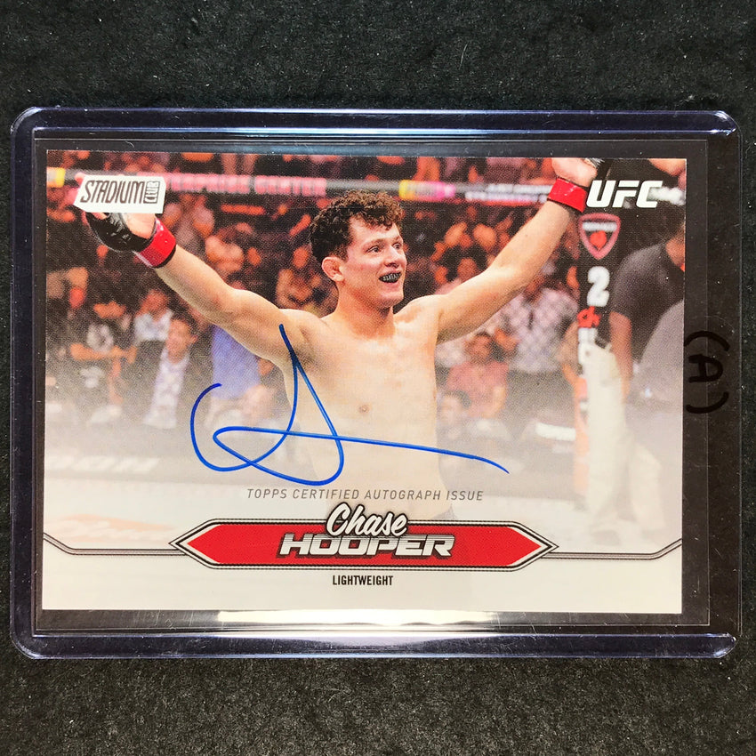 2025 Topps Stadium Club UFC CHASE HOOPER Base Autograph #BCA-CHR (A)