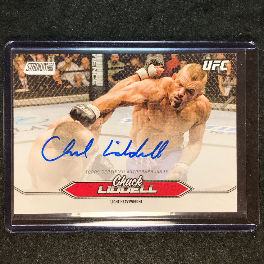 2025 Topps Stadium Club UFC CHUCK LIDDELL Base Autograph #BCA-CLL