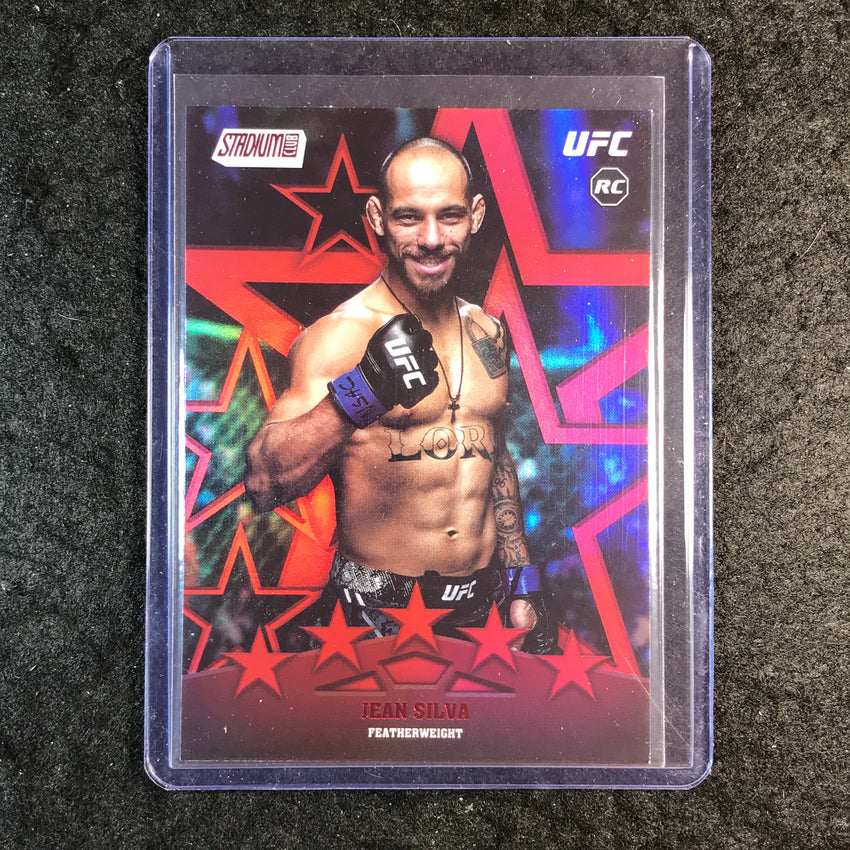 2025 Topps Stadium Club UFC JEAN SILVA Special Forces Rookie Red SP #SF-8