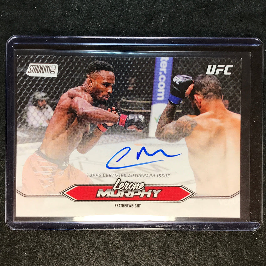 2025 Topps Stadium Club UFC LERONE MURPHY Base Autograph #BCA-LMY