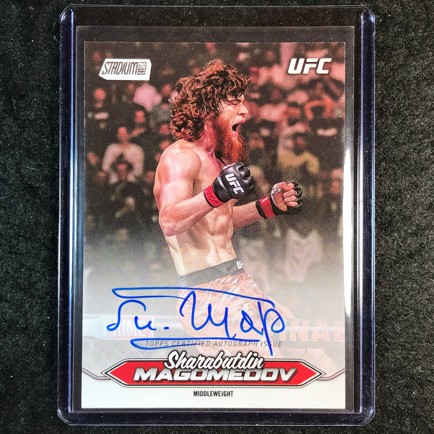 2025 Topps Stadium Club UFC SHARABUTDIN MAGOMEDOV Base Autograph #BCA-SMV