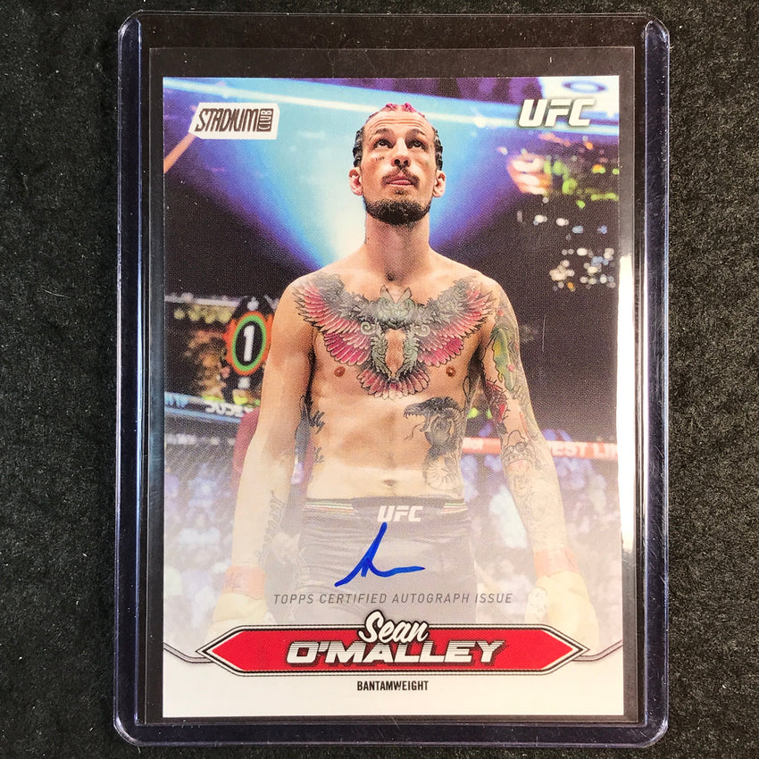 2025 Topps Stadium Club UFC SEAN O'MALLEY Base Autograph #BCA-SOM
