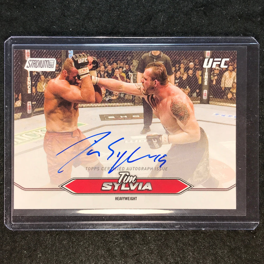 2025 Topps Stadium Club UFC TIM SYLVIA Base Autograph #BCA-TSA