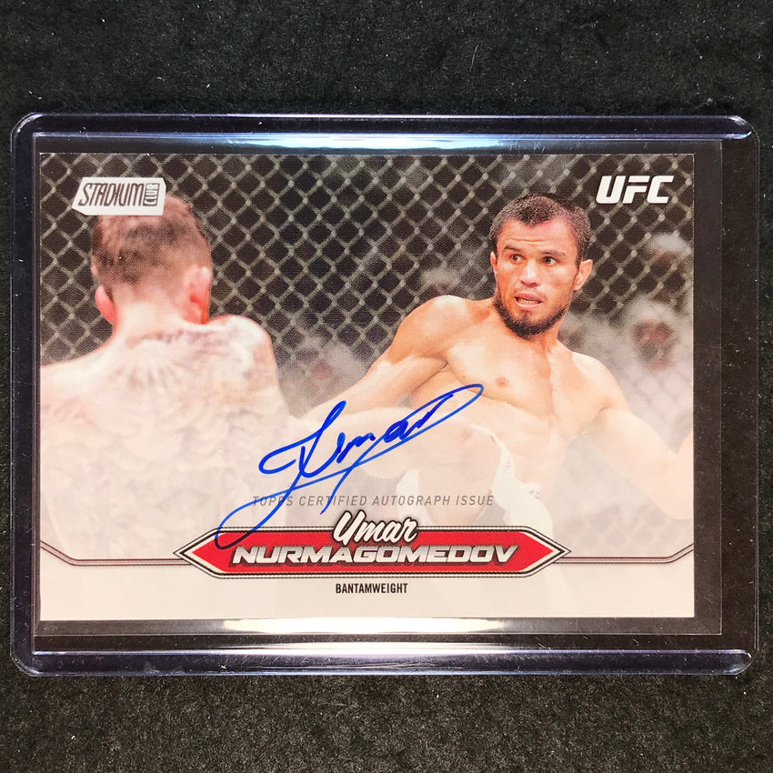 2025 Topps Stadium Club UFC UMAR NURMAGOMEDOV Base Autograph #BCA-UNV