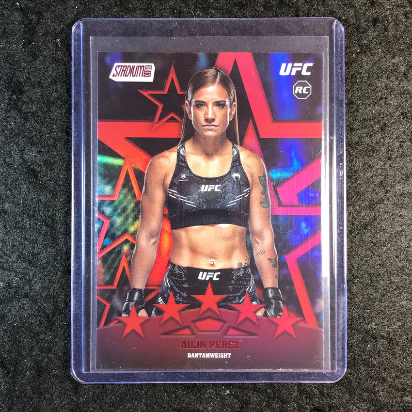2025 Topps Stadium Club UFC AILIN PEREZ Special Forces Rookie Red SP #SF-14
