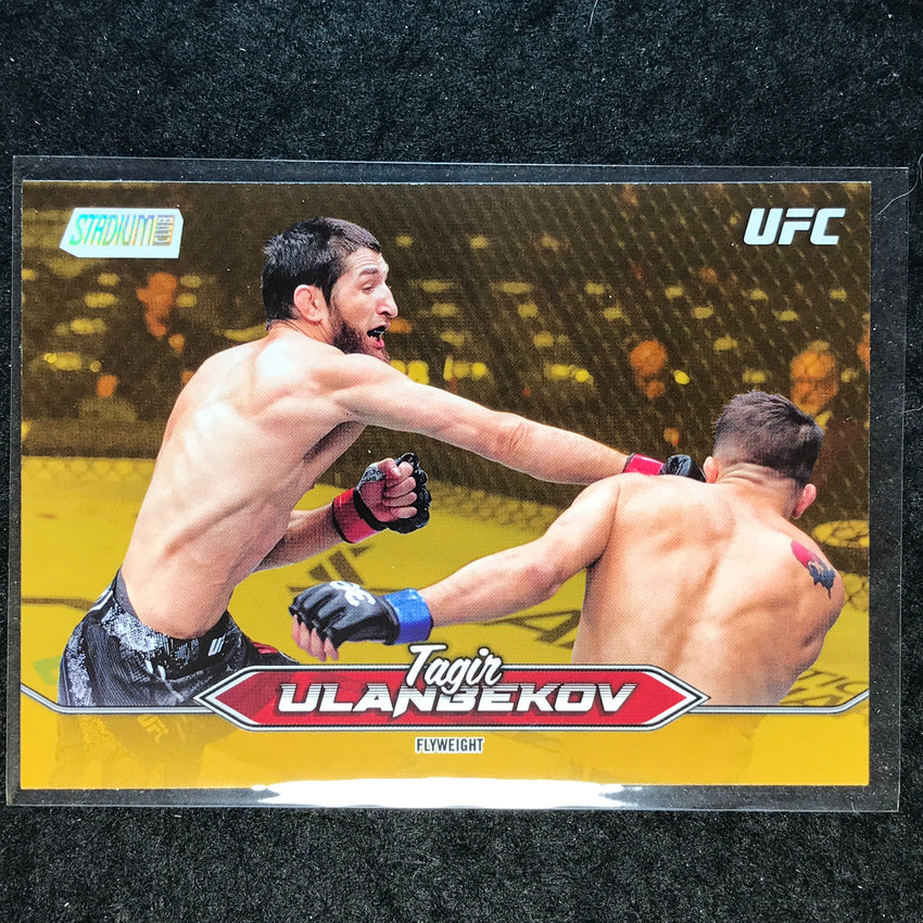 2025 Topps Stadium Club UFC TAGIR ULANBEKOV Base Gold Foil #22