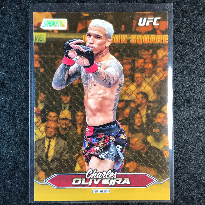 2025 Topps Stadium Club UFC CHARLES OLIVEIRA Base Gold Foil #36