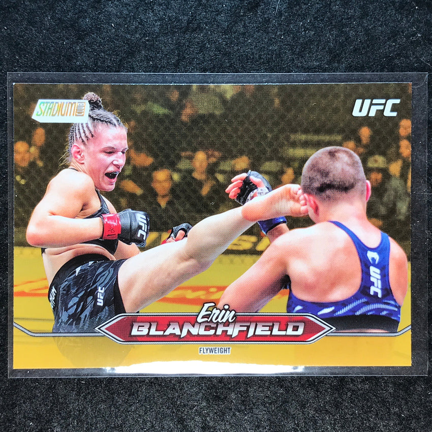 2025 Topps Stadium Club UFC ERIN BLANCHFIELD Base Gold Foil #48