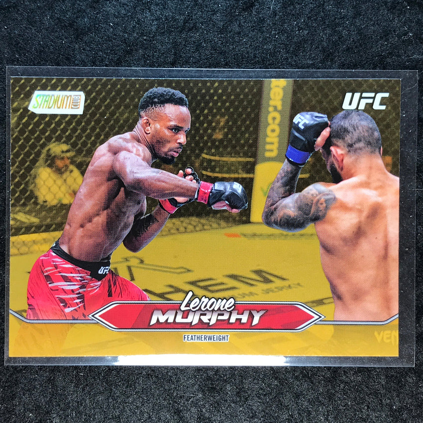 2025 Topps Stadium Club UFC LEONRE MURPHY Base Gold Foil #80