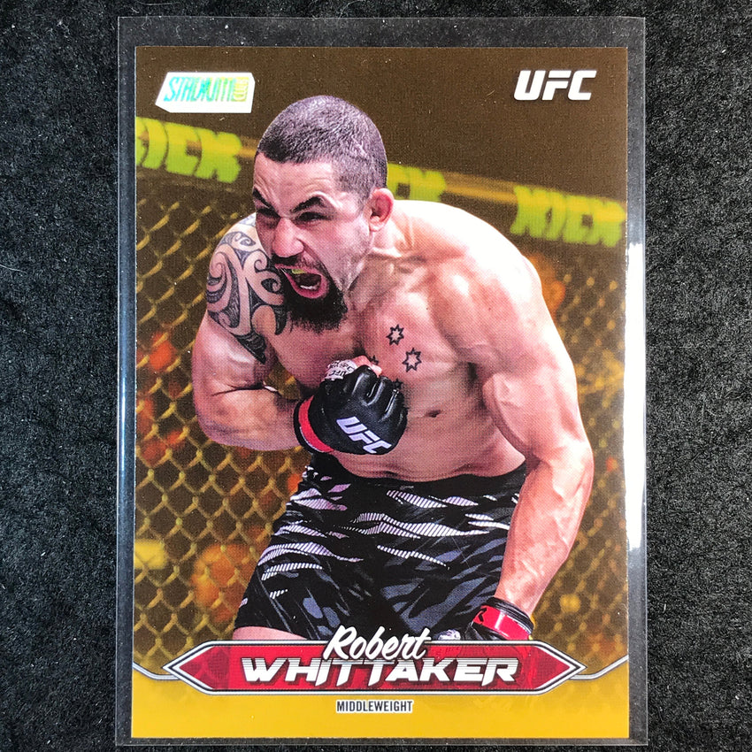 2025 Topps Stadium Club UFC ROBERT WHITTAKER Base Gold Foil #96