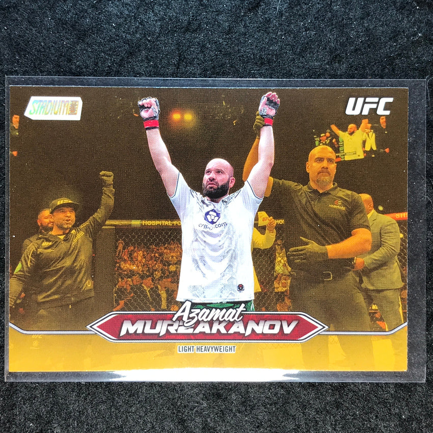 2025 Topps Stadium Club UFC AMAZAT MURZAKANOV Base Gold Foil #102
