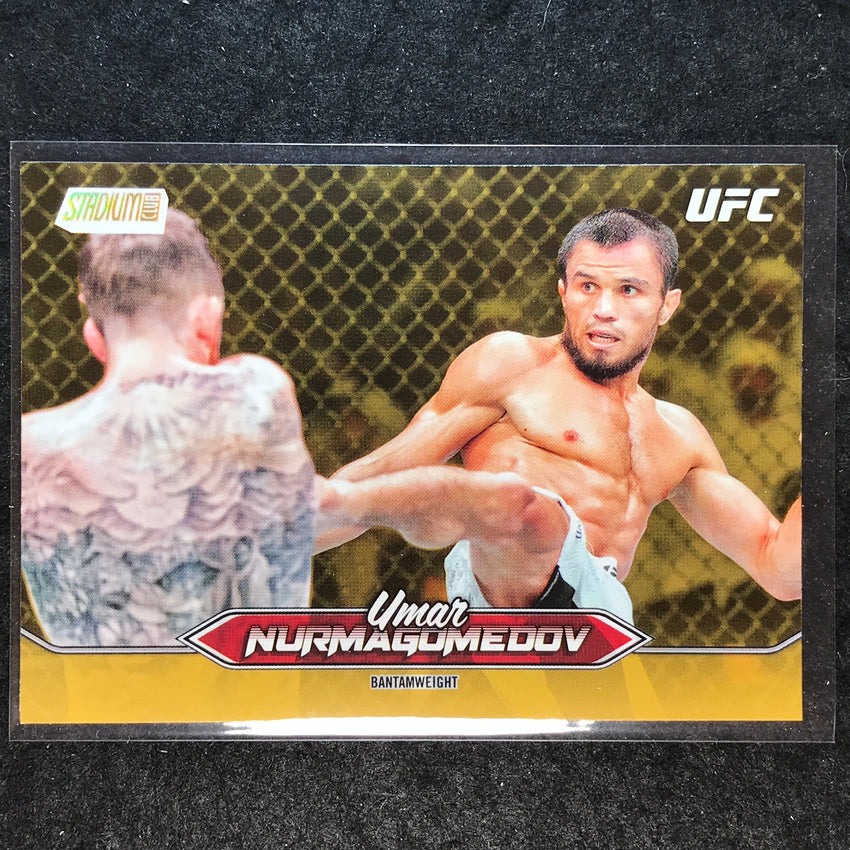 2025 Topps Stadium Club UFC UMAR NURMAGOMEDOV Base Gold Foil #137