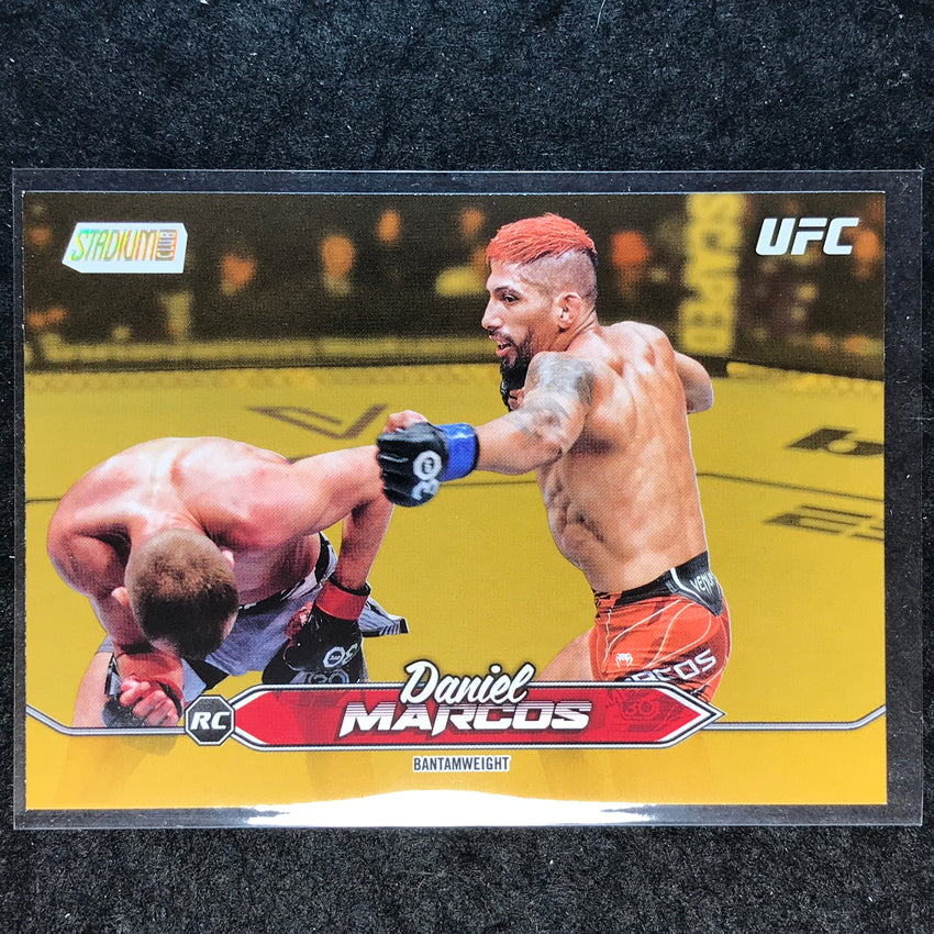 2025 Topps Stadium Club UFC DANIEL MARCOS Rookie Base Gold Foil #144