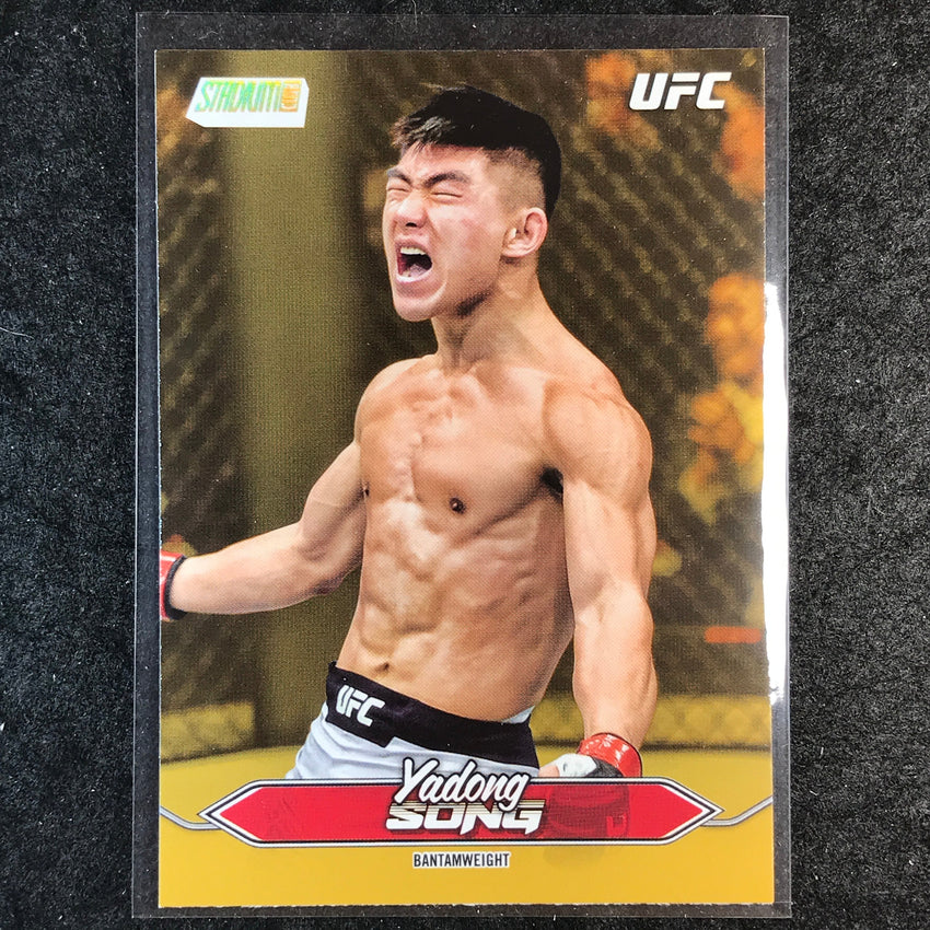 2025 Topps Stadium Club UFC YADONG SONG Base Gold Foil #150