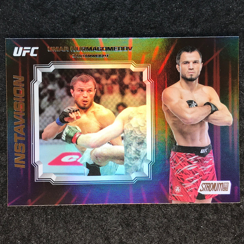 2025 Topps Stadium Club UFC UMAR NURMAGOMEDOV Instavision Base #IV-3