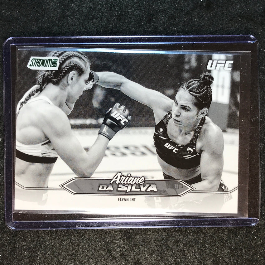 2025 Topps Stadium Club UFC ARIANE DA SILVA Base Black and White #68