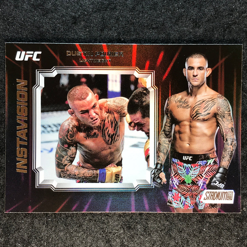 2025 Topps Stadium Club UFC DUSTIN POIRIER Instavision Base #IV-4