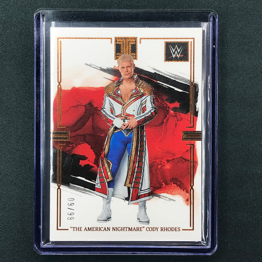2023 Impeccable WWE The American Nightmare Cody Rhodes Base 9/99 No 40
