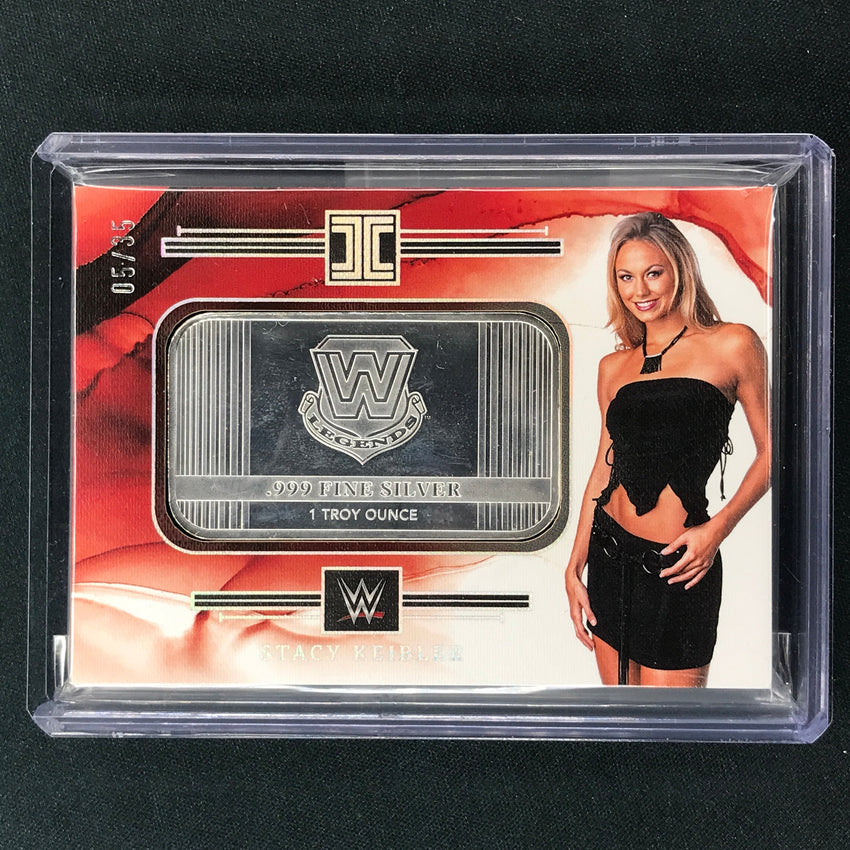 2023 Impeccable WWE STACY KEIBLER Silver WWE Legends Logo 5/35