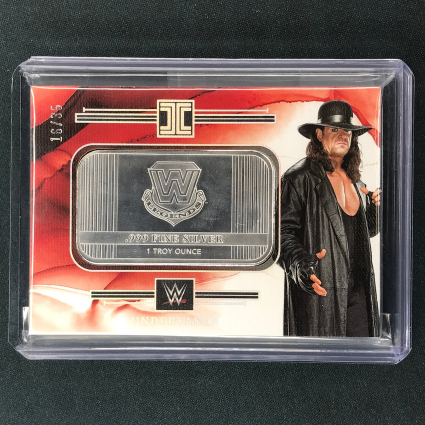2023 Impeccable WWE Undertaker Silver WWE Legends Logo 16/35